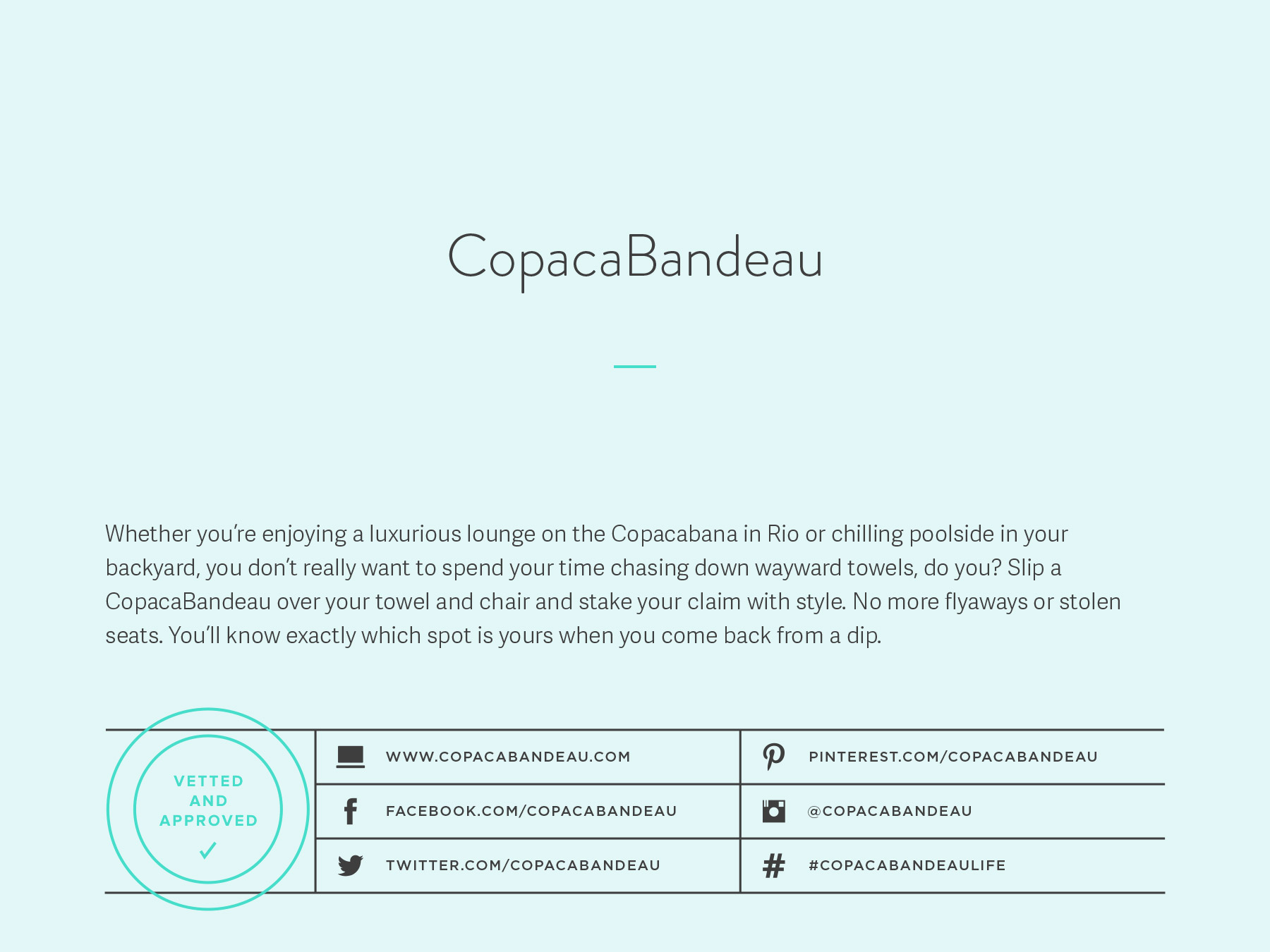CopacaBandeau company naming process