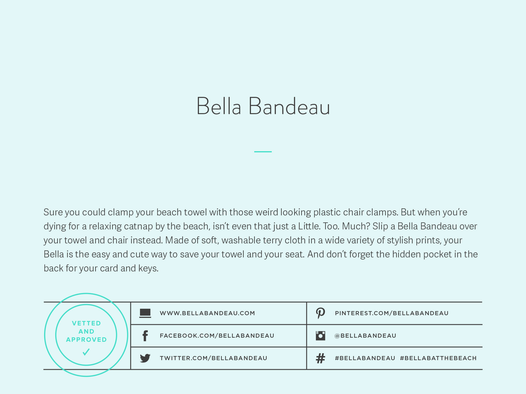 Bella Bandeau company naming process