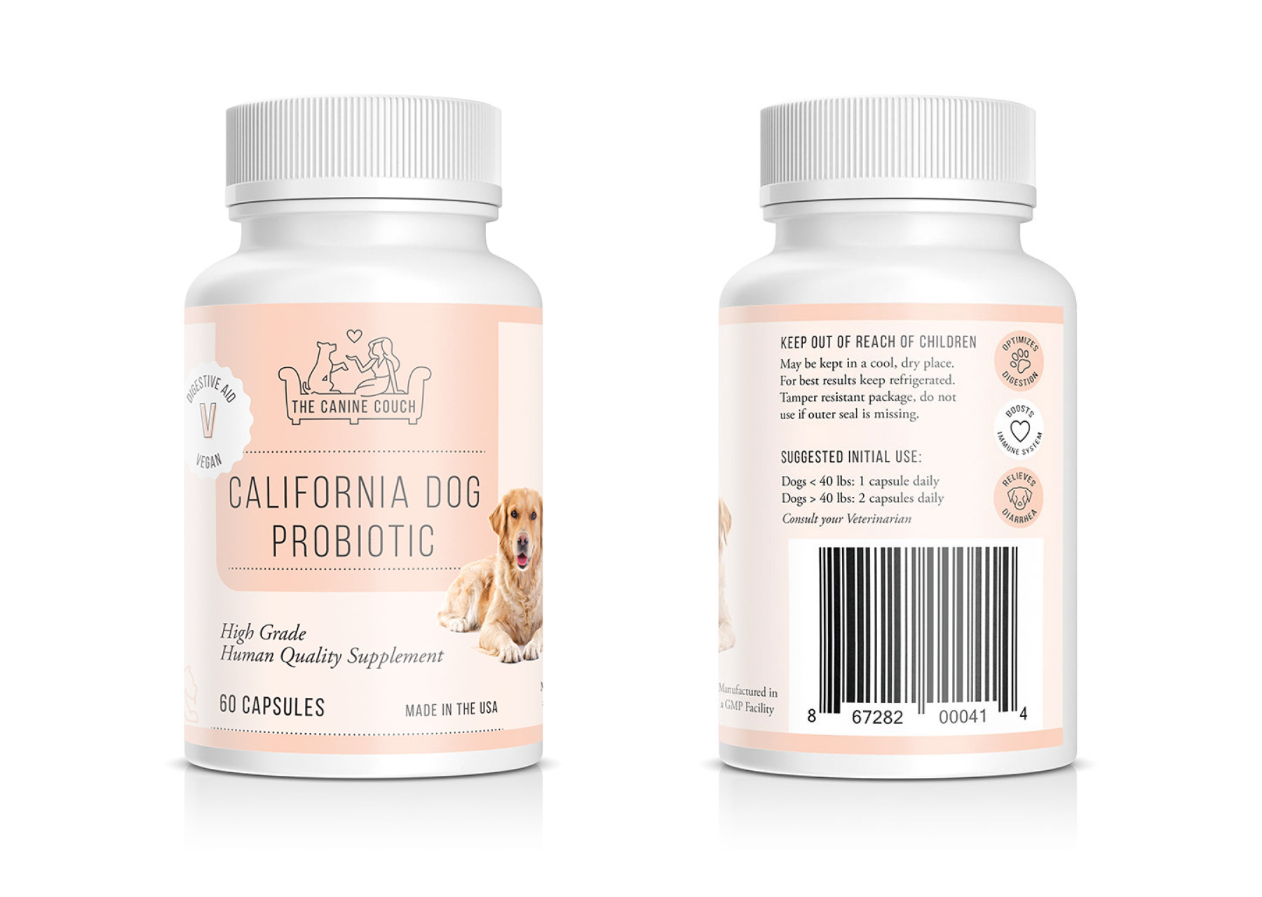 California Dog Probiotic Supplement