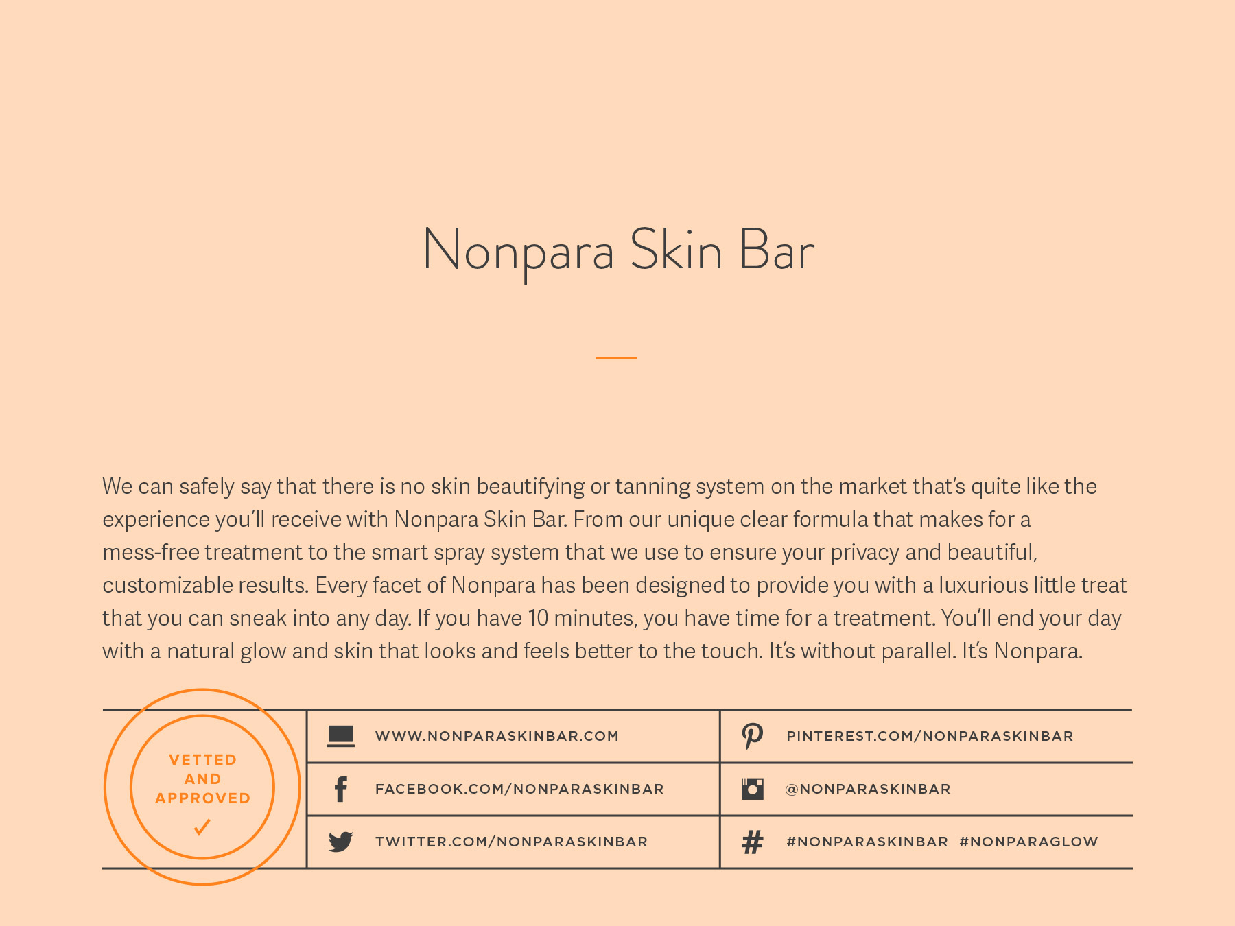 Nonpara Skin Bar