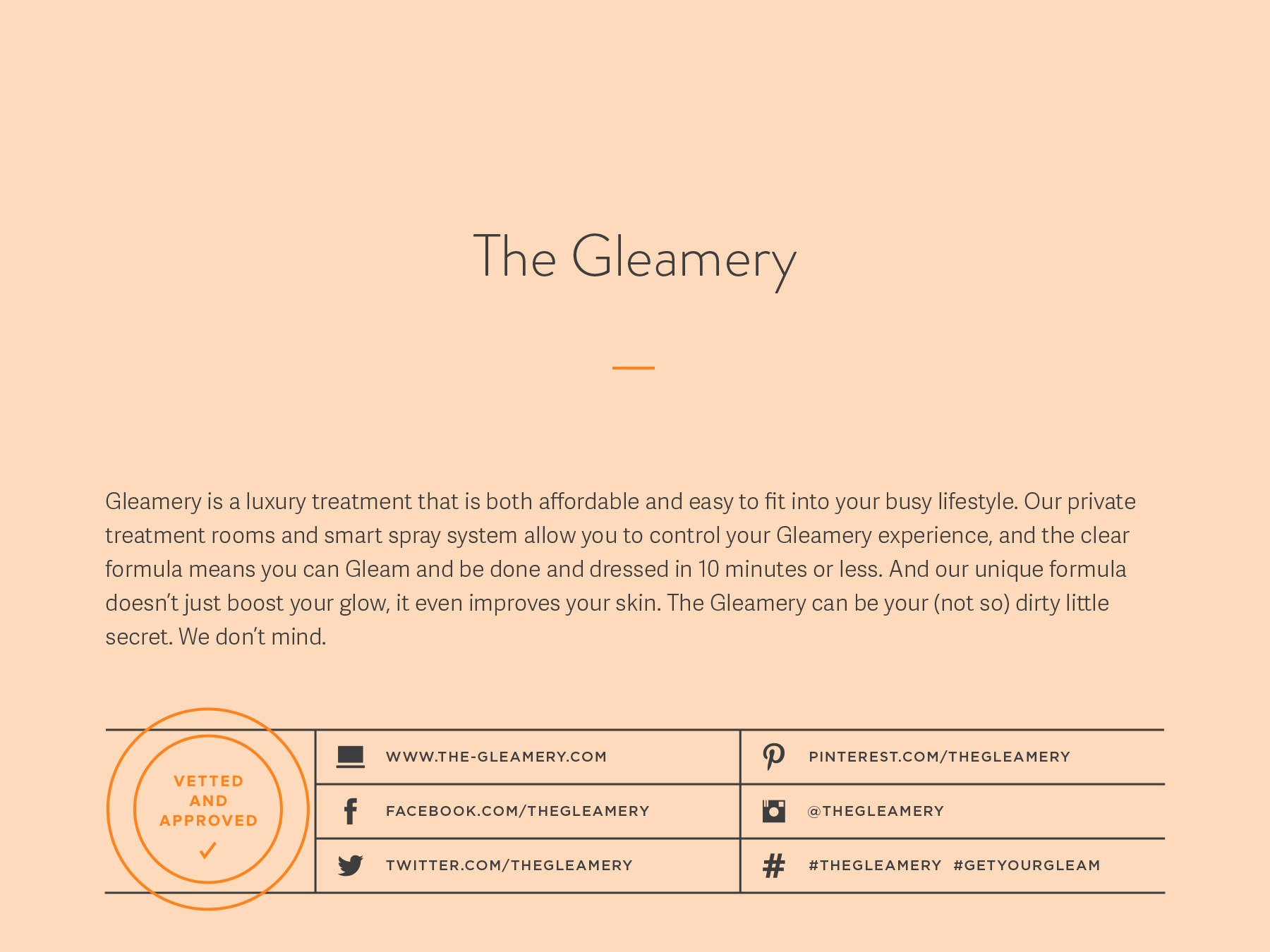 The Gleamery company naming process