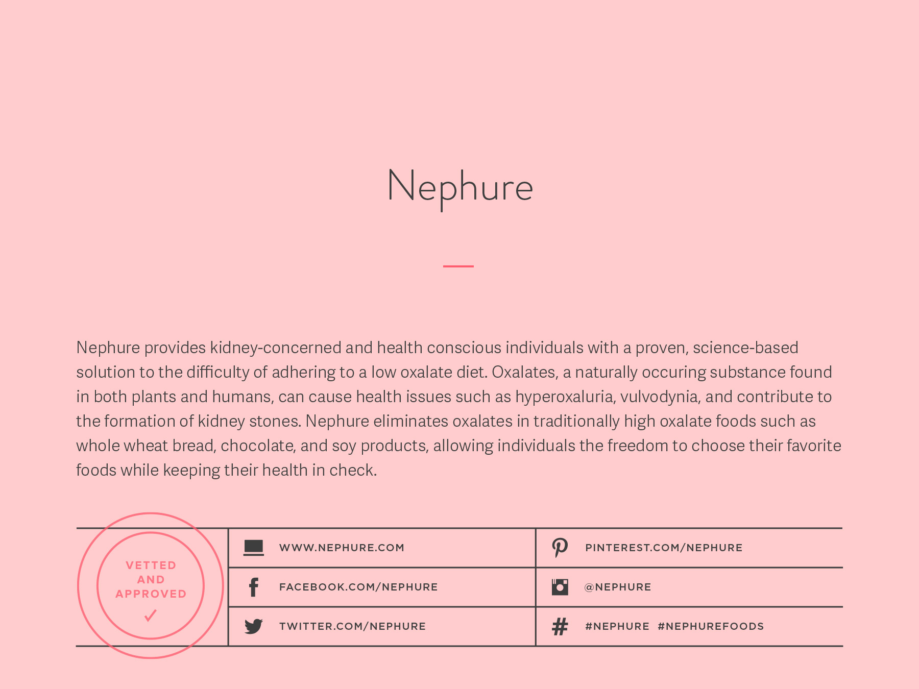 Nephure company naming process