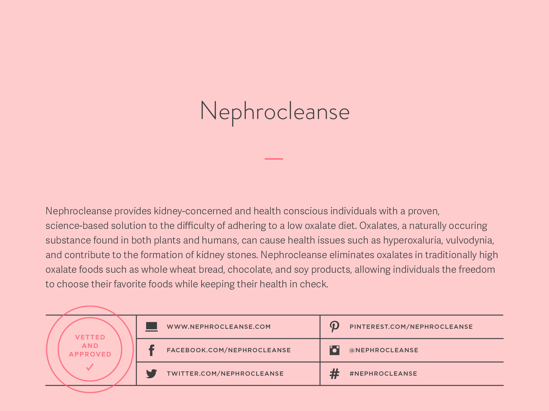 Nephrocleanse company naming process
