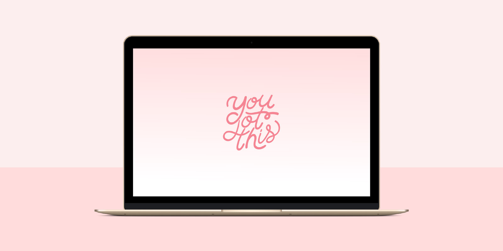 Cute "You Got This" motivational wallpaper, free download