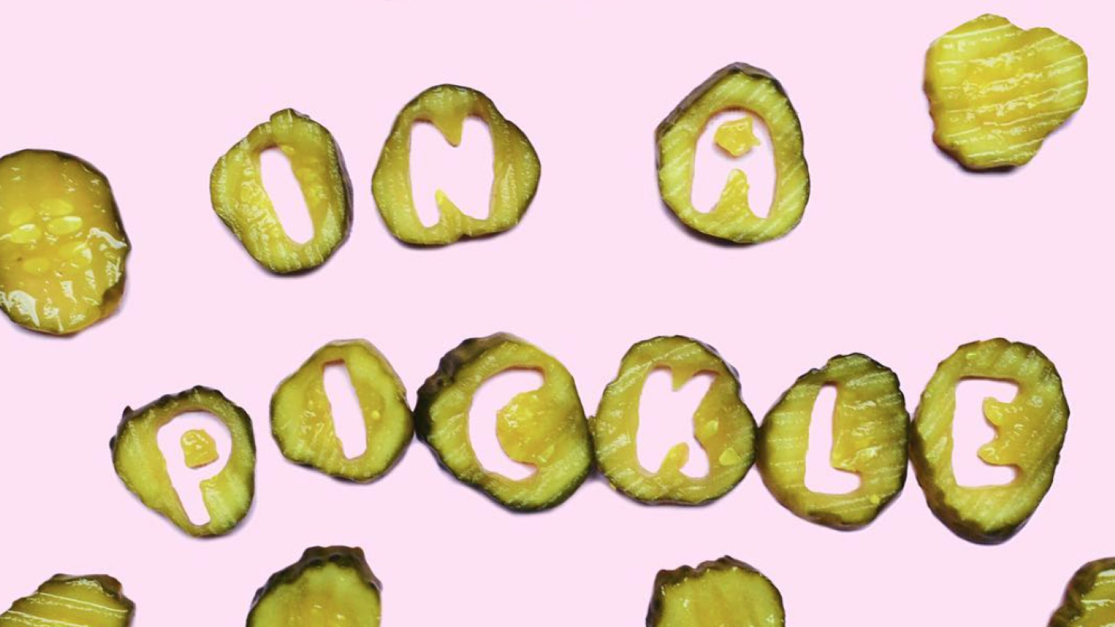 "In A Pickle" food fun by Lizzie Darden 