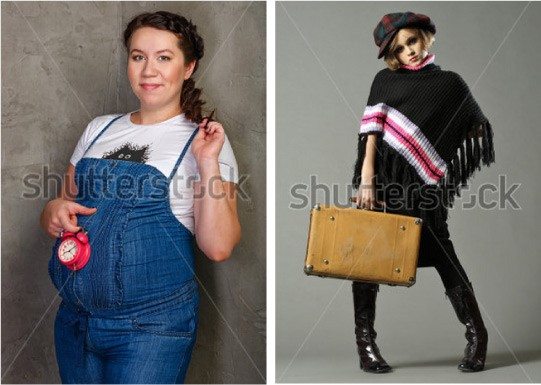 Bad Stock Photography Dated Fashion