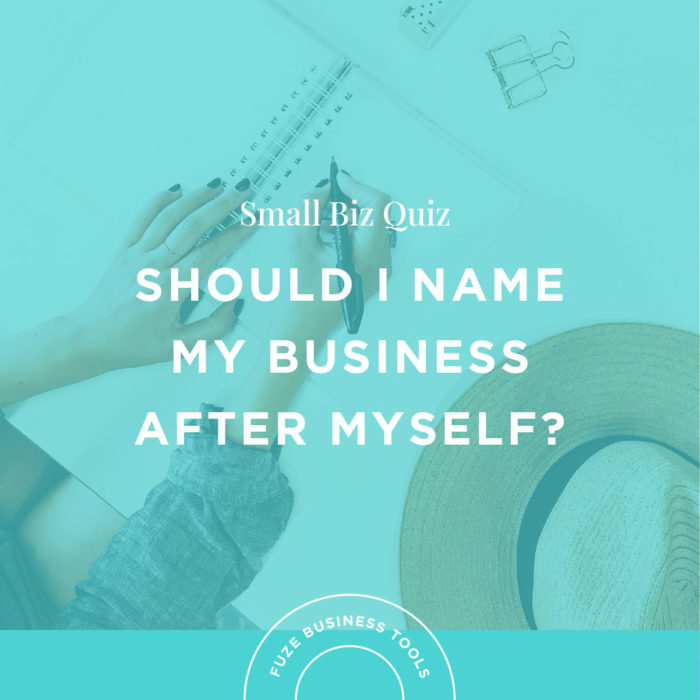 Small Business Naming Quiz for Entrepreneurs