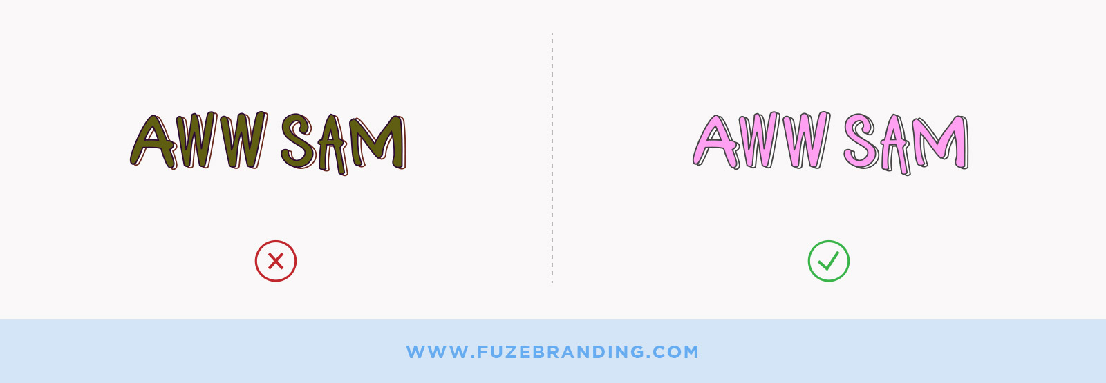 Fuze-Branding-Small-Business-Logo-Design-Mistakes-Offbrand-Colors
