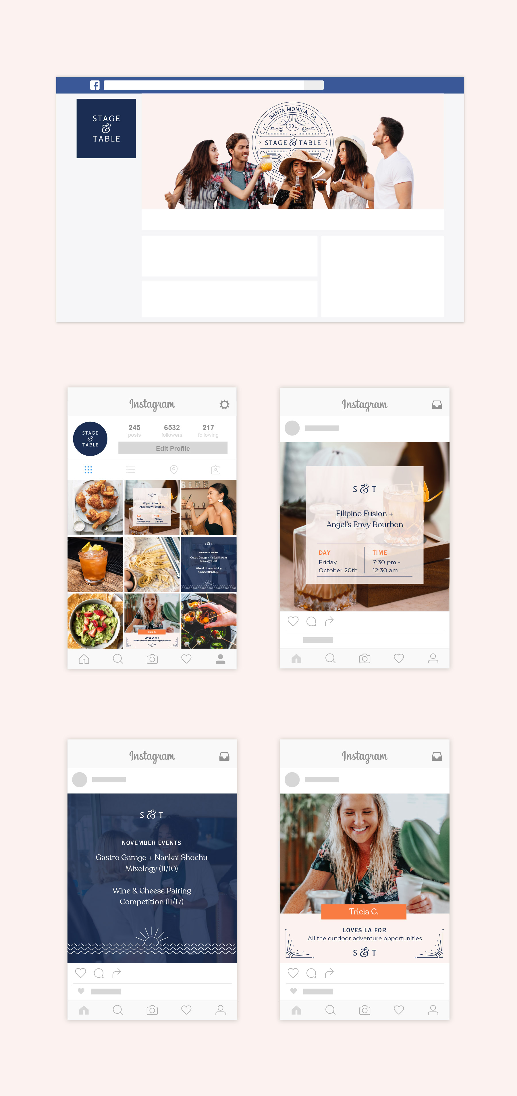 Instagram marketing campaigns for restaurants, brewery's, and social clubs