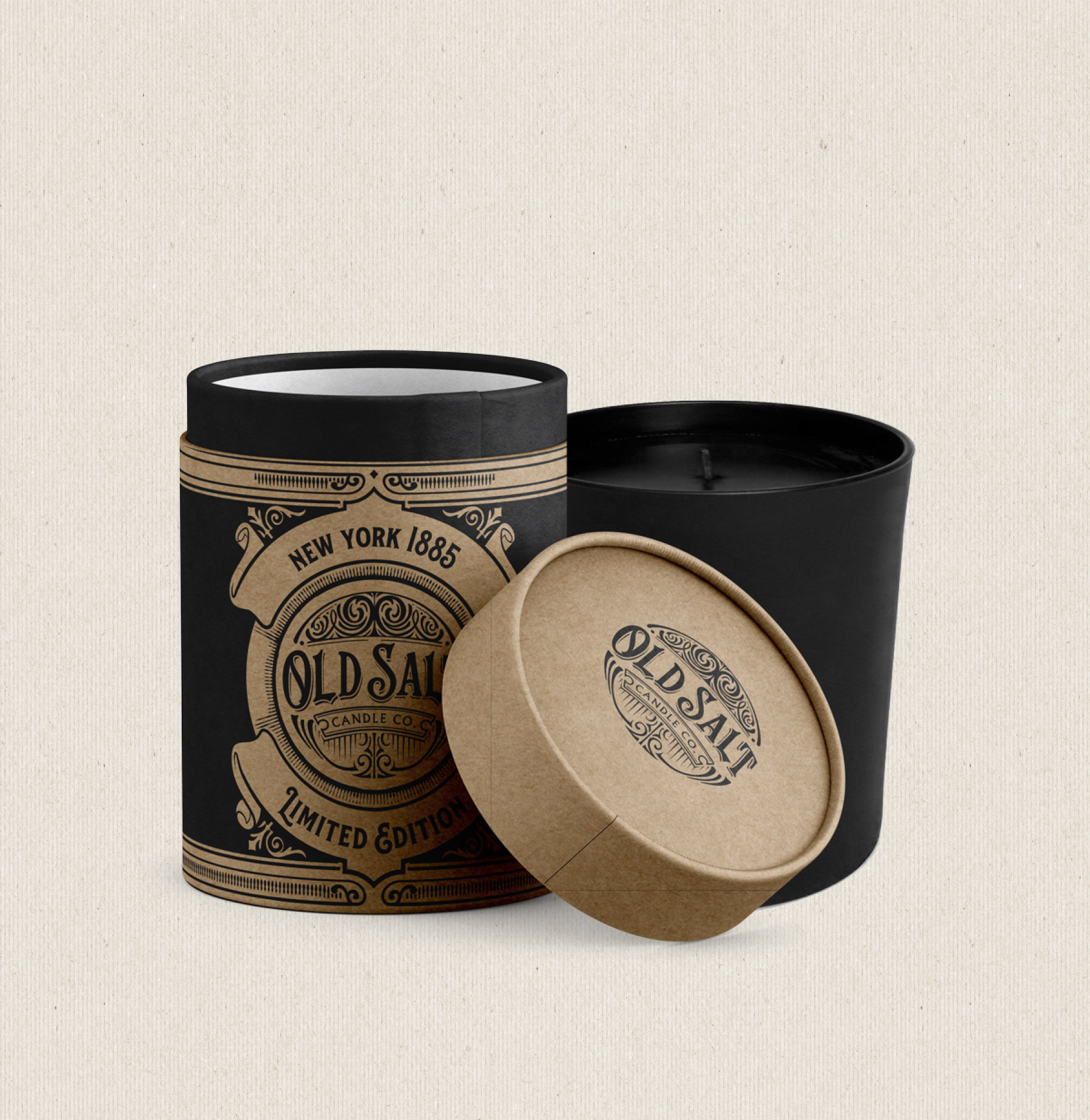 New York 1855 Limited Edition Candle Packaging