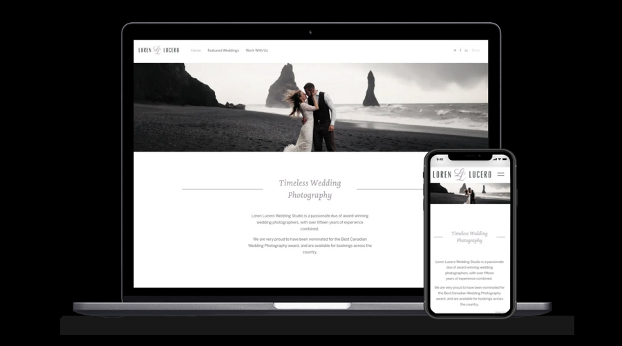 Halogen template for photographers